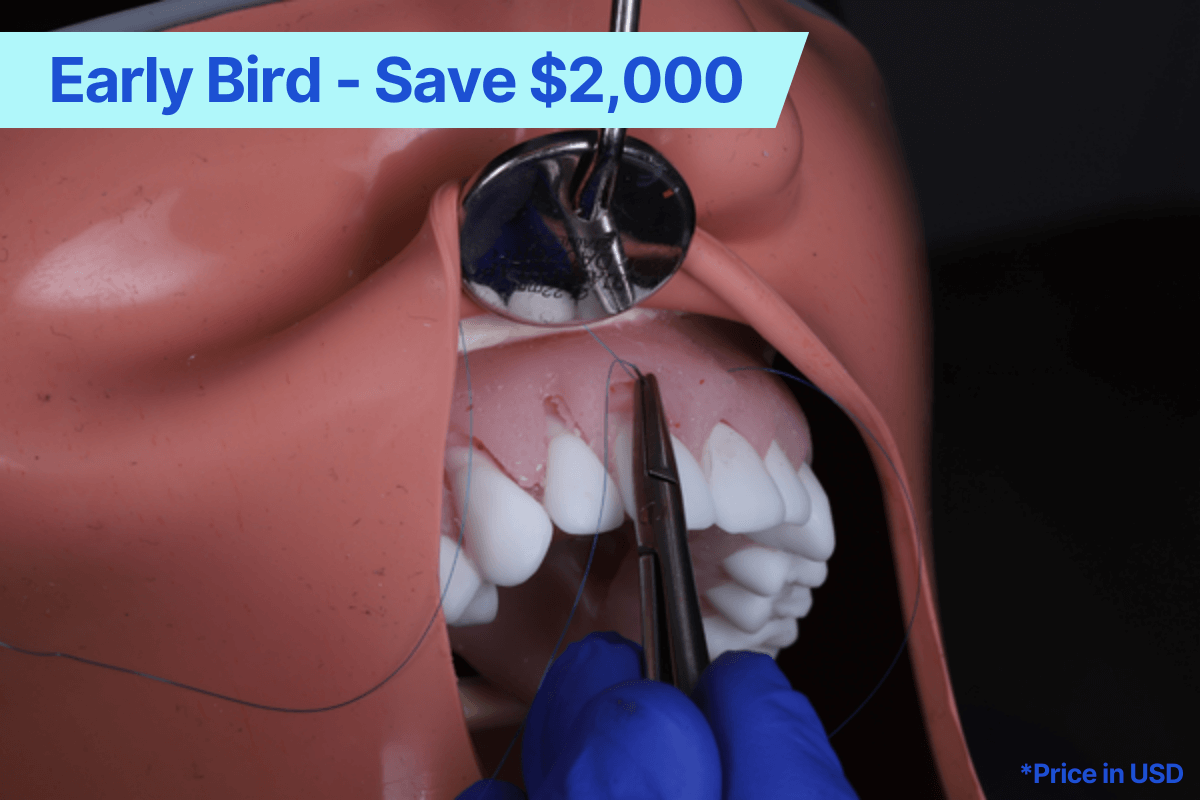 Early Bird Offer - Fellowship in Modern Implantology Save USD$2000, ends May 31 2025