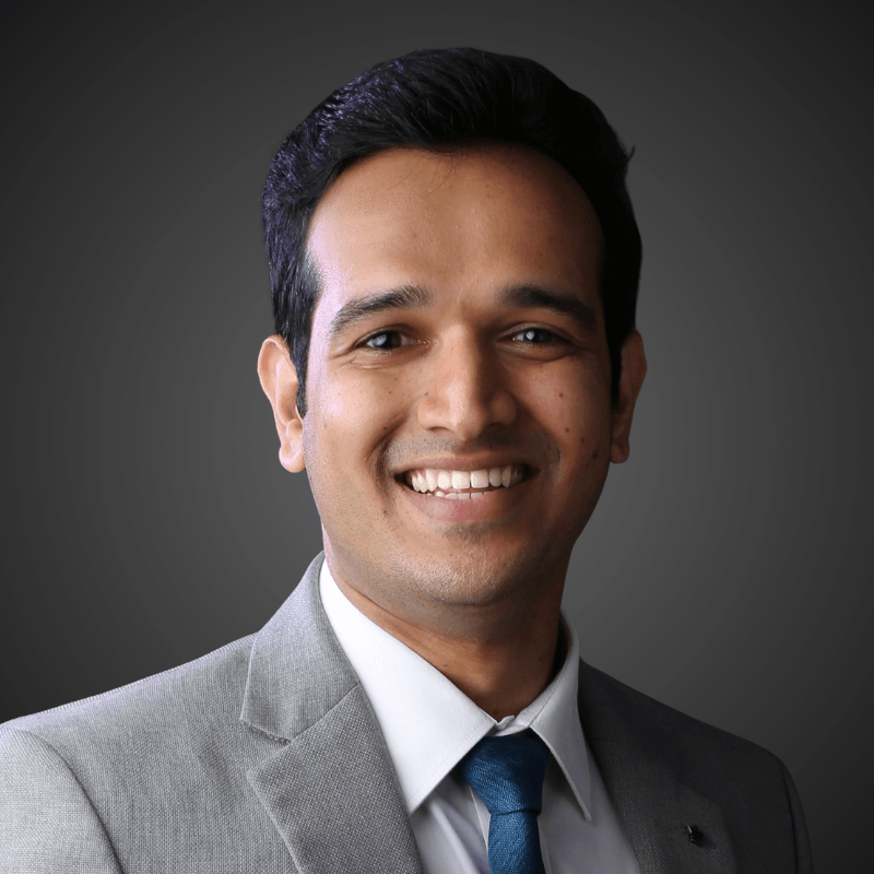 Vignesh Nair profile image - square dark