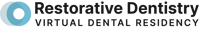 Restorative Virtual Dental Residency logo in black letters
