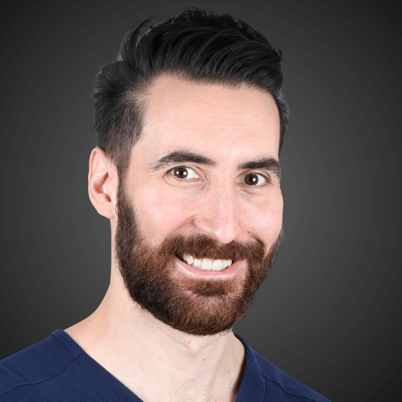 Michael frazis profile image beard - square dark