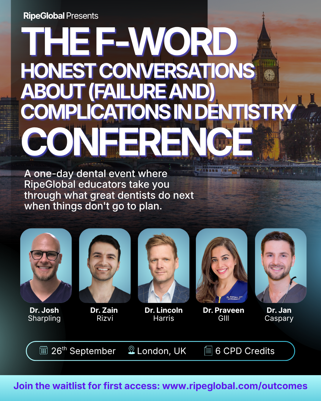 The Unplanned Outcome Conference Post and Flyer