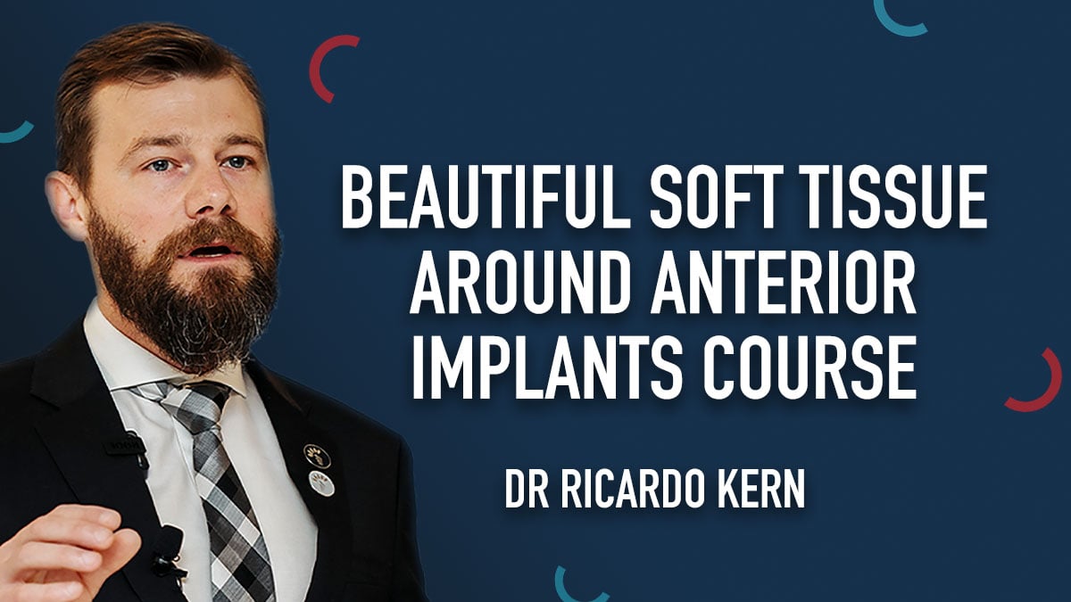 Beautiful Soft Tissue Around Anterior Implants Lecture - Part 1
